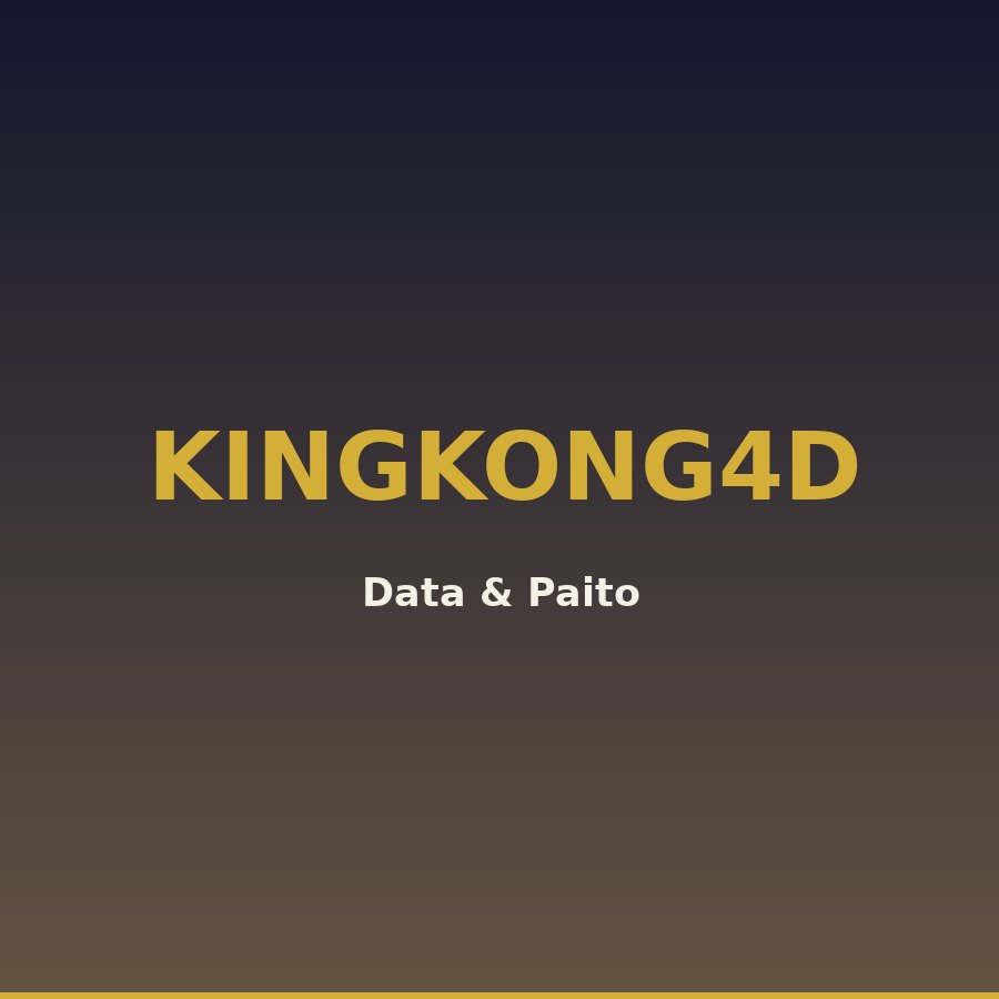 Paito Kingkong 4D Angka Ikut 23 Hari Ini 6 Oktober 2026 (59381)